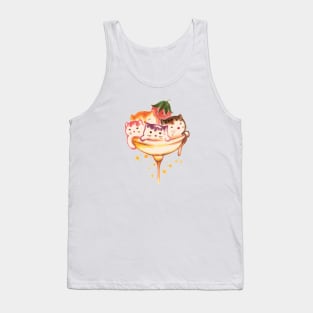 Cat ice-cream Tank Top